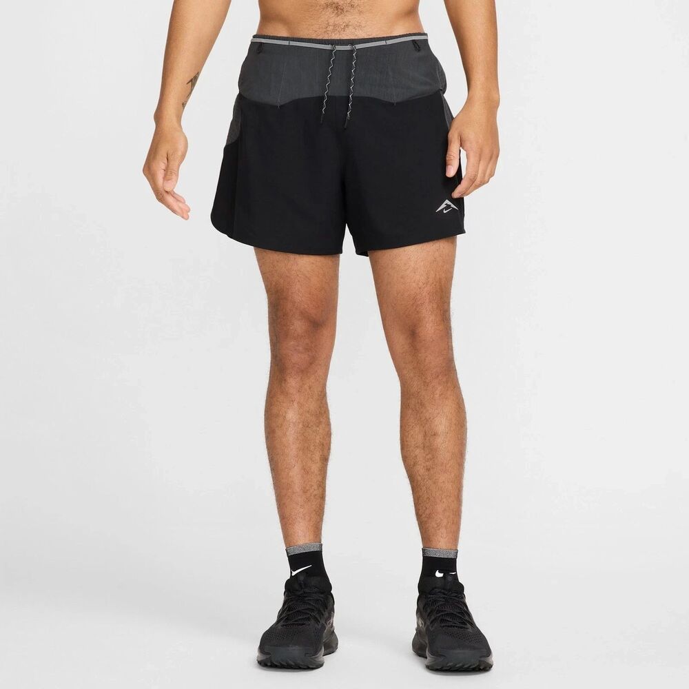 Mens Size M Nike Trail Second Sunrise 5" ADV Running Shorts Black HJ3572-010 NEW - Picture 10 of 16